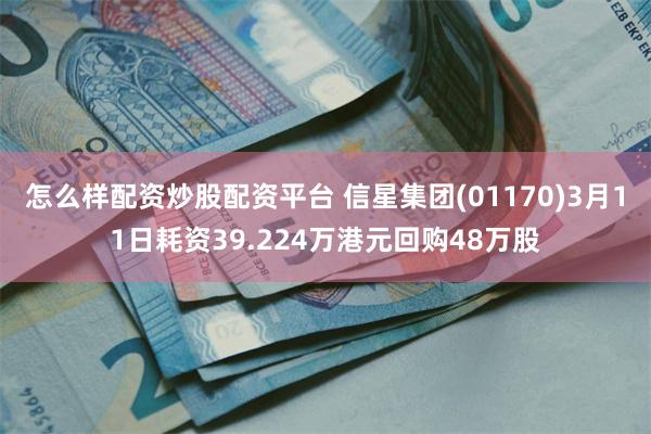怎么样配资炒股配资平台 信星集团(01170)3月11日耗资39.224万港元回购48万股