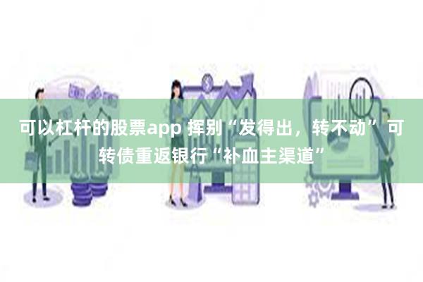 可以杠杆的股票app 挥别“发得出，转不动” 可转债重返银行“补血主渠道”