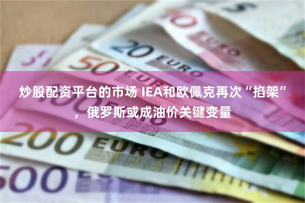 炒股配资平台的市场 IEA和欧佩克再次“掐架”，俄罗斯或成油价关键变量
